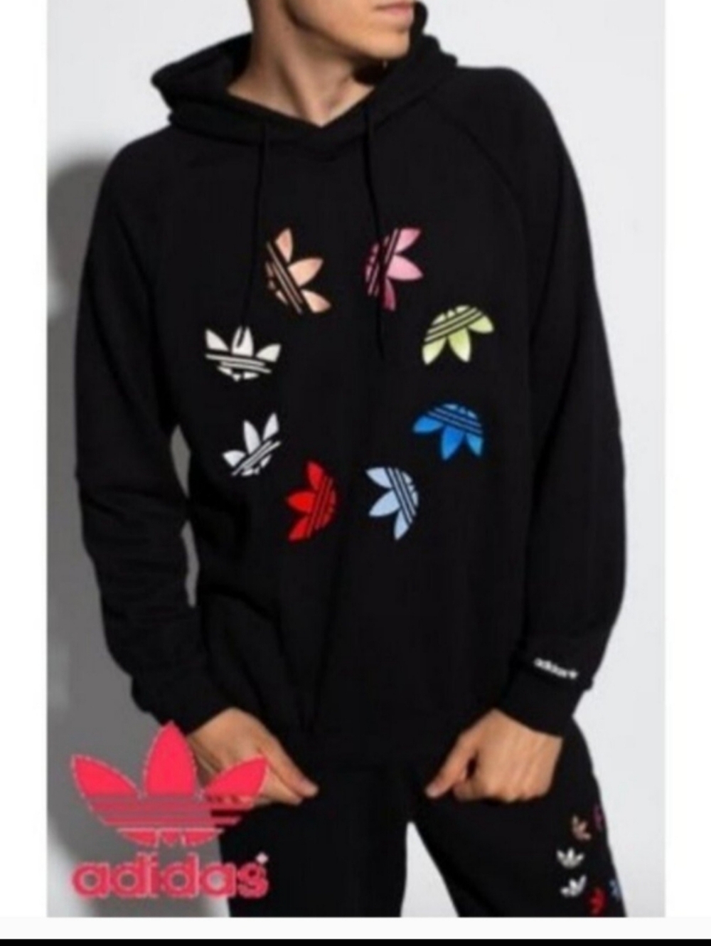 Adidas Originals ADICOLOR XL Shattered Woven MENS HOODIE RARE Sweatshirt Nike